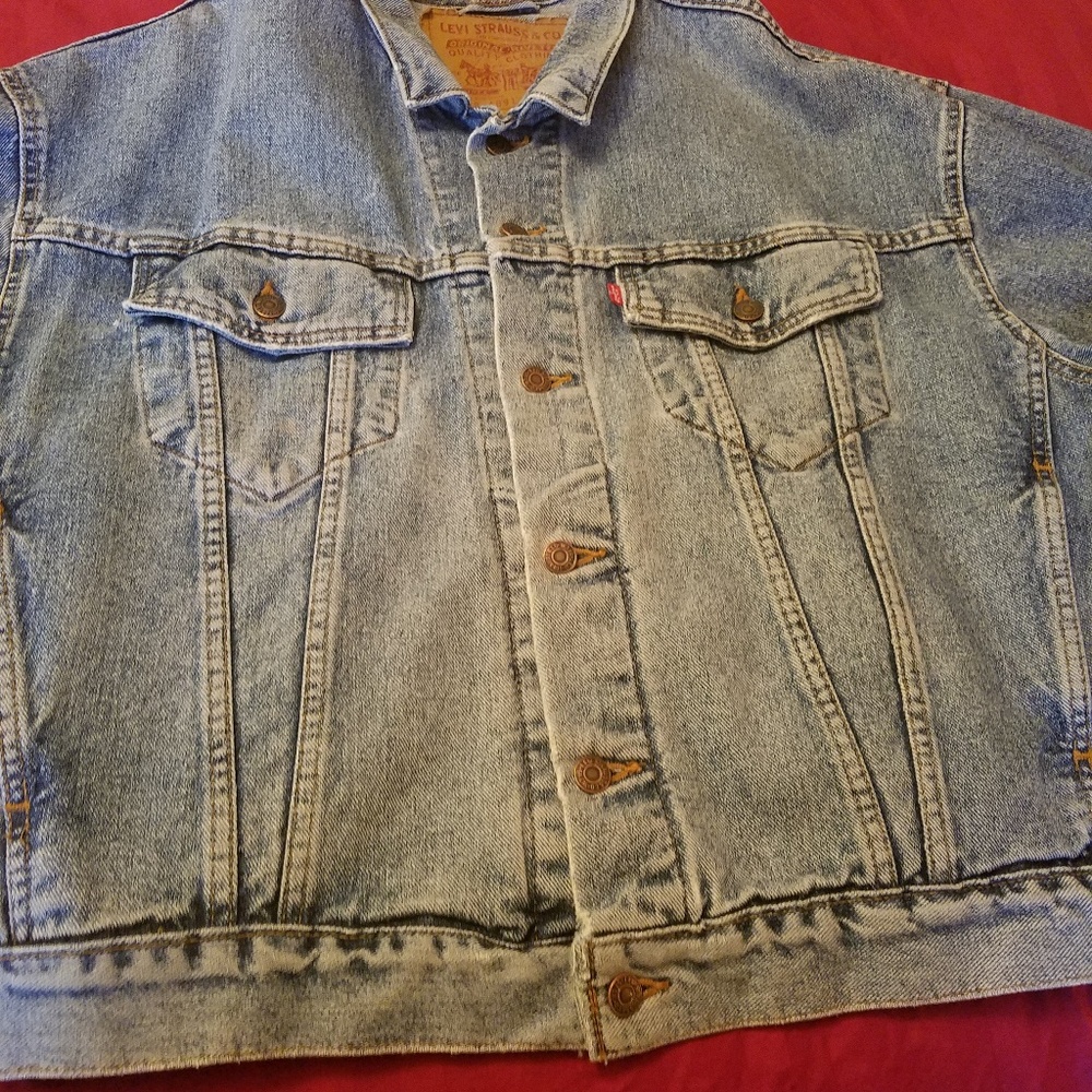 Mens 70598 Levi's denim trucker jacket